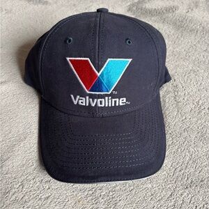 Valvoline Unisex ✨  Embroidered Adjustable Baseball Cap NEW Navy Blue